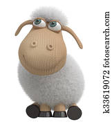 3d, מגוחך, sheep
