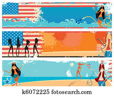 amerikanisch, patriotisch, urlaub, banner amerikanisch, patriotisch, urlaub, banner