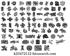 Big pack of mexican motifs Big pack of mexican motifs