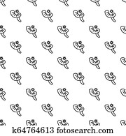 Jewish horn pattern seamless Jewish horn pattern seamless