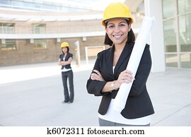 mujeres, empresa / negocio, arquitectos