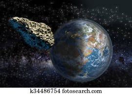 隕石 イラストレーション 1000 隕石 ストックアート Fotosearch