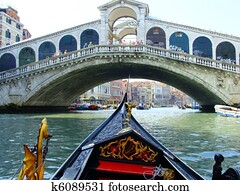 gondola ride canal grand fotosearch