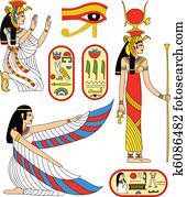 Egyptian goddess Isis