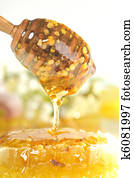honey and pollen honey and pollen