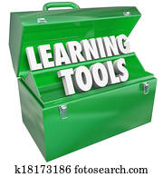 Learning Tools Words Toolbox School Education Teaching Student Learning Tools Words Toolbox School Education Teaching Student