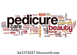 Pedicure word cloud Pedicure word cloud