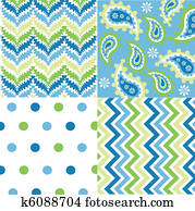 seamless patterns with fabric textu seamless patterns with fabric textu