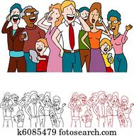 Sharing Good News Cell Phone Users