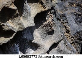 Volcanic rock in Iceland