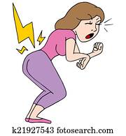 Aching Back Girl Aching Back Girl