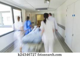 bewegungszittern, tragbahre, gurney, kind, patient, klinikum, notfall bewegungszittern, tragbahre, gurney, kind, patient, klinikum, notfall