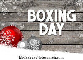 Boxing Day illustration Boxing Day illustration
