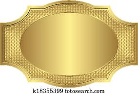 gold frame gold frame