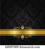 Luxury charcoal and gold book cover Luxury charcoal and gold book cover