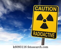 radioactiviteit, meldingsbord