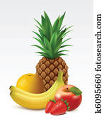 Ripe fruits Ripe fruits