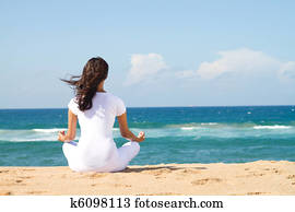 young beautiful woman meditation young beautiful woman meditation