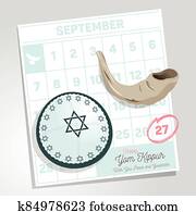יום כיפור, לוח שנה, מושג