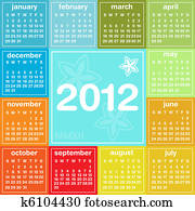 2012 calendar