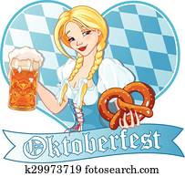 Oktoberfest girl Oktoberfest girl