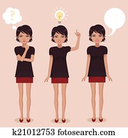 卡通漫画, 妇女站