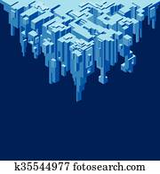 Abstract Precipice Vector Abstract Precipice Vector