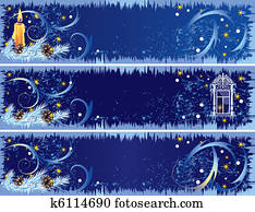 Christmas banners Christmas banners