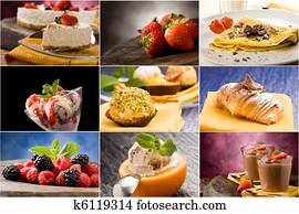 Dessert - Collage Dessert - Collage