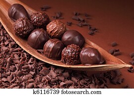 Group of chocolate Group of chocolate