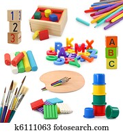 Preschool objects collection Preschool objects collection