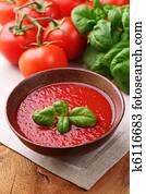 Traditional tomato soup Traditional tomato soup