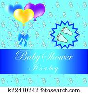 Baby shower card Baby shower card