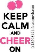 behalten, gelassen, und, beifallsruf, auf, cheerleading behalten, gelassen, und, beifallsruf, auf, cheerleading