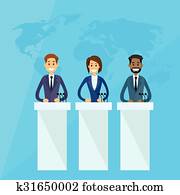 International Leaders President Press Conference