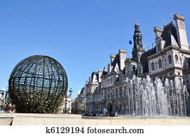 Paris City Hall (Hotel de Ville)