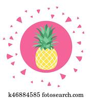 Tropical fruit pineapple Tropical fruit pineapple