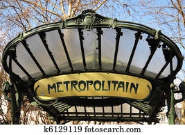 ראטרו, מאטרופוליטאין, חתום, ב, פריז