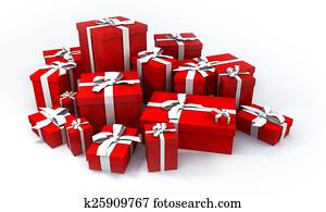 プレゼントの山 イラストギャラリー 560 プレゼントの山 アート Fotosearch