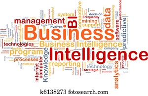 Business intelligence background concept Business intelligence background concept