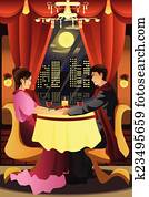 Couple having dinner Couple having dinner