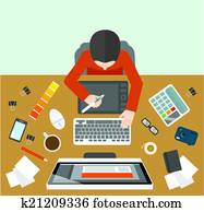 Designer management workplace Designer management workplace