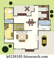 floorplan, αρχιτεκτονική διάγραμμα, σπίτι