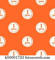 peso, motívum, seamless