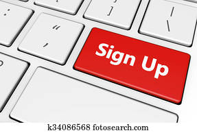 Sign Up Button Sign Up Button