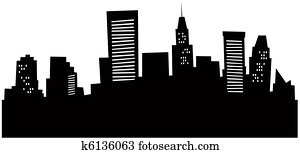 ציור היתולי, בלטימור, קו רקיע