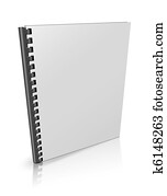 3d blank white brochure 3d blank white brochure