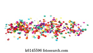 Colorful confetti Colorful confetti