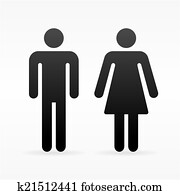 Female and Male symbol