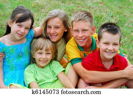 Happy Children Portrait